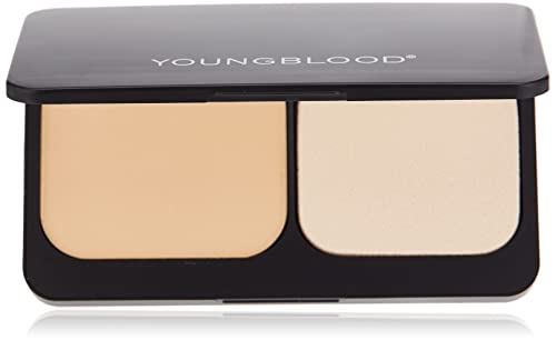 Youngblood Mineral Cosmetics Natural Pressed Mineral Foundation - 8 g / 0.28 oz (Warm Beige)