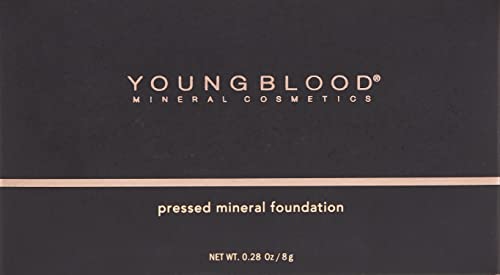 Youngblood Mineral Cosmetics Natural Pressed Mineral Foundation - 8 g / 0.28 oz (Warm Beige)