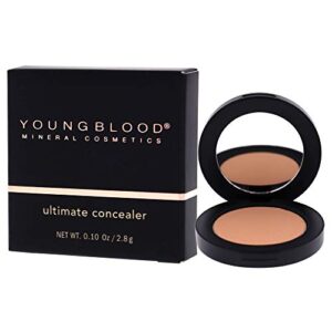 Youngblood Clean Luxury Cosmetics Ultimate Concealer, Medium | Conceals Under Eye Dark Circles Full Coverage Brightening Non-Creasing Coverage for Discoloration and Spots | Vegan, Cruelty Free