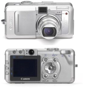canon powershot s60 5mp digital camera with 3.6x optical zoom
