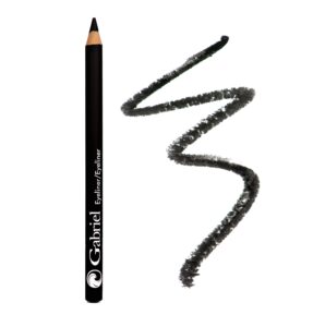 gabriel cosmetics classic eyeliner (black), natural eye liner, paraben free, vegan, gluten-free, cruelty- free, non gmo, long lasting, infused with jojoba seed oil, super smooth, 0.04 oz.
