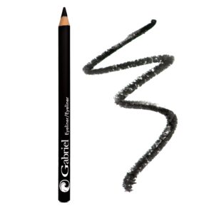 Gabriel Cosmetics Classic Eyeliner (Black), Natural Eye Liner, Paraben Free, Vegan, Gluten-free, Cruelty- free, Non GMO, long lasting, Infused with Jojoba Seed Oil, Super Smooth, 0.04 Oz.