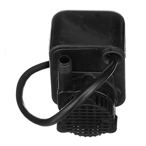 Little Giant PE-1 115 Volt, 1/125 HP, 170 GPH Epoxy Encapsulated Small Submersible Direct Drive Pump with 6 Ft. Cord, Black, 518200