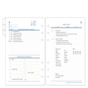 FranklinCovey - Undated Two Pages Per Day Month Pack (Pocket)