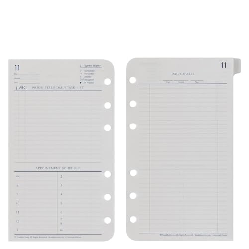 FranklinCovey - Undated Two Pages Per Day Month Pack (Pocket)