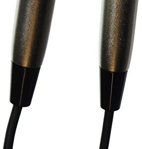 Shure C100J 100' Hi-Flex Cable, Chrome XLR Connectors