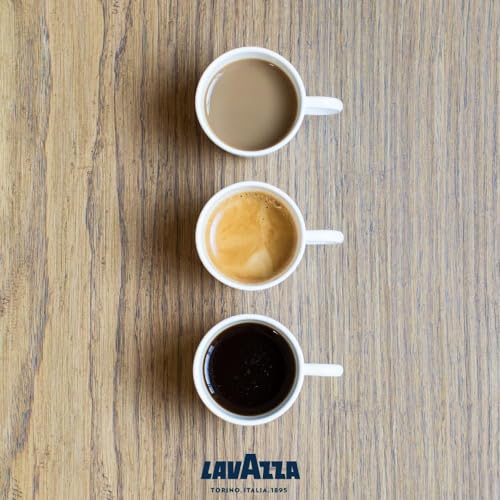 Lavazza Crema E Aroma Whole Bean Coffee Blend, 2.2-Pound Bag , Balanced medium roast with an intense, earthy flavor and long lasting crema, Non-GMO