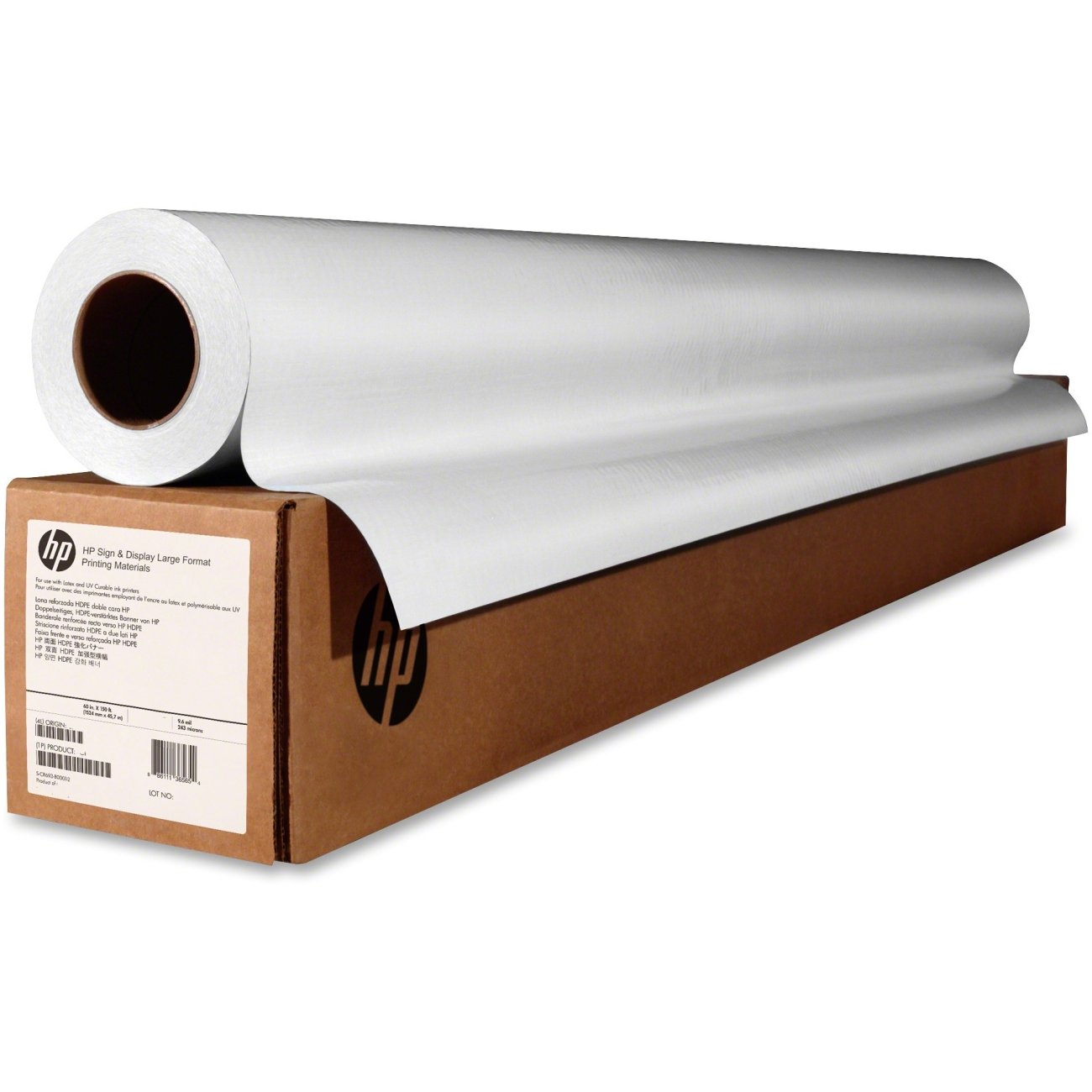 HP Universal Instant-Dry Gloss Photo Paper (24 Inches x 100 Feet Roll) (Q6574A)