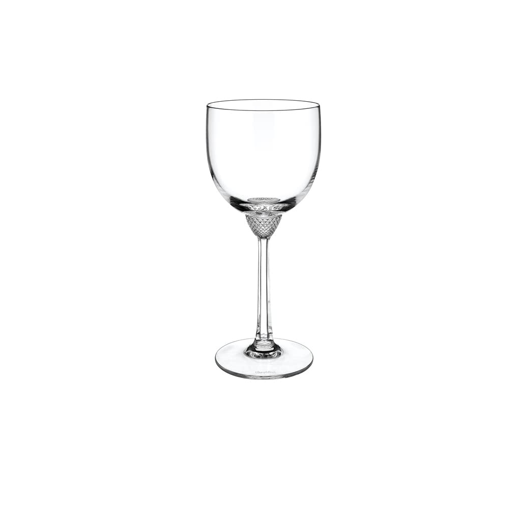 Villeroy & Boch Octavie Claret, 9.5 oz, Crystal Glass, Transparent