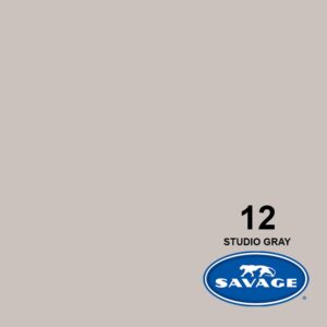 Savage Seamless Background Paper - #12 Studio Gray (107 in x 36 ft)