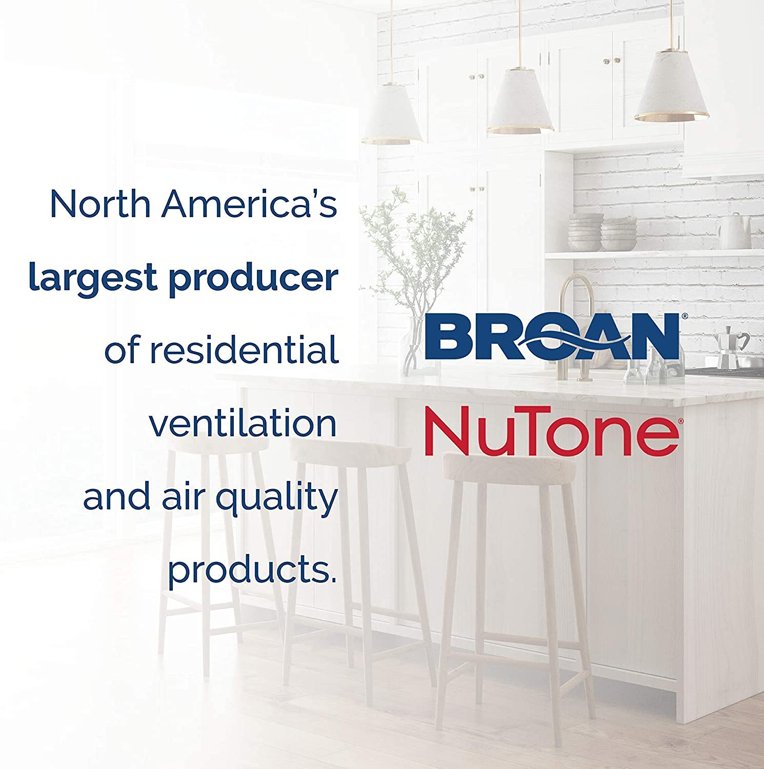 Broan-NuTone 678 Ventilation Fan and Light Combo for Bathroom and Home, 100 Watts, 50 CFM,White