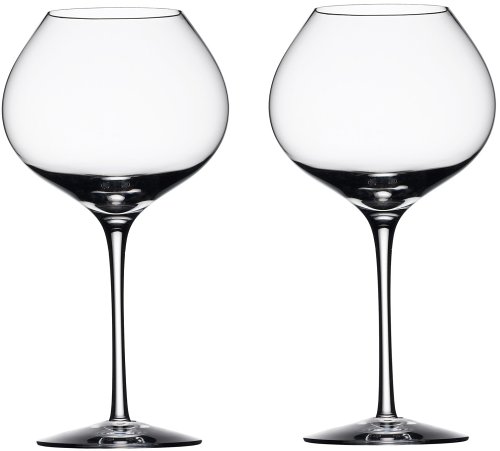 Orrefors Difference Mature Wine Glasses, Set of 2
