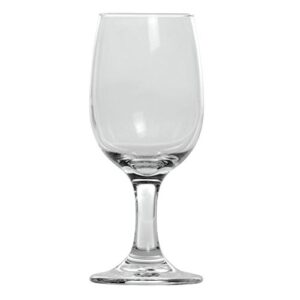 Libbey 3765 Embassy Stemware - 8-1/2 oz. Tall Wine Glass, Case of 2 Dozen