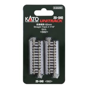 Kato USA Inc. N 62mm 2-7/16 Straight 4 KAT20040 N Track