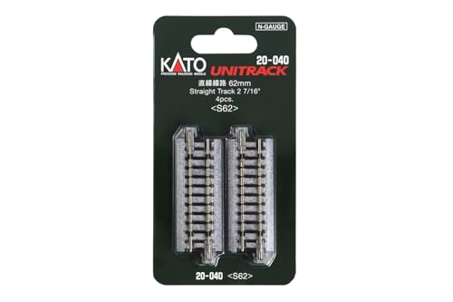 Kato USA Inc. N 62mm 2-7/16 Straight 4 KAT20040 N Track