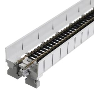 Kato USA Inc. N 186mm 7-5/16 Plate Girder Bridge Gray KAT20452 N Track