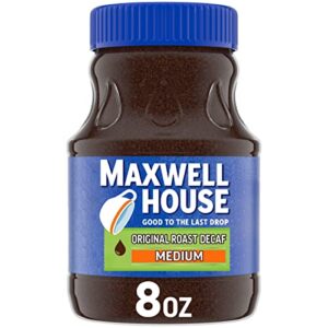 maxwell house the original roast decaf instant coffee (8 oz jar)