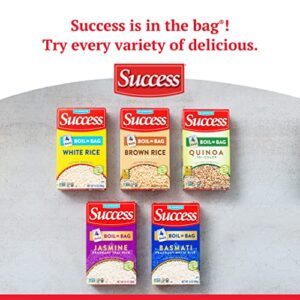 Success Boil-in-Bag Rice, Brown Rice, Quick and Easy Rice Meals, 14-Ounce Box