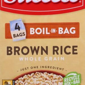 Success Boil-in-Bag Rice, Brown Rice, Quick and Easy Rice Meals, 14-Ounce Box