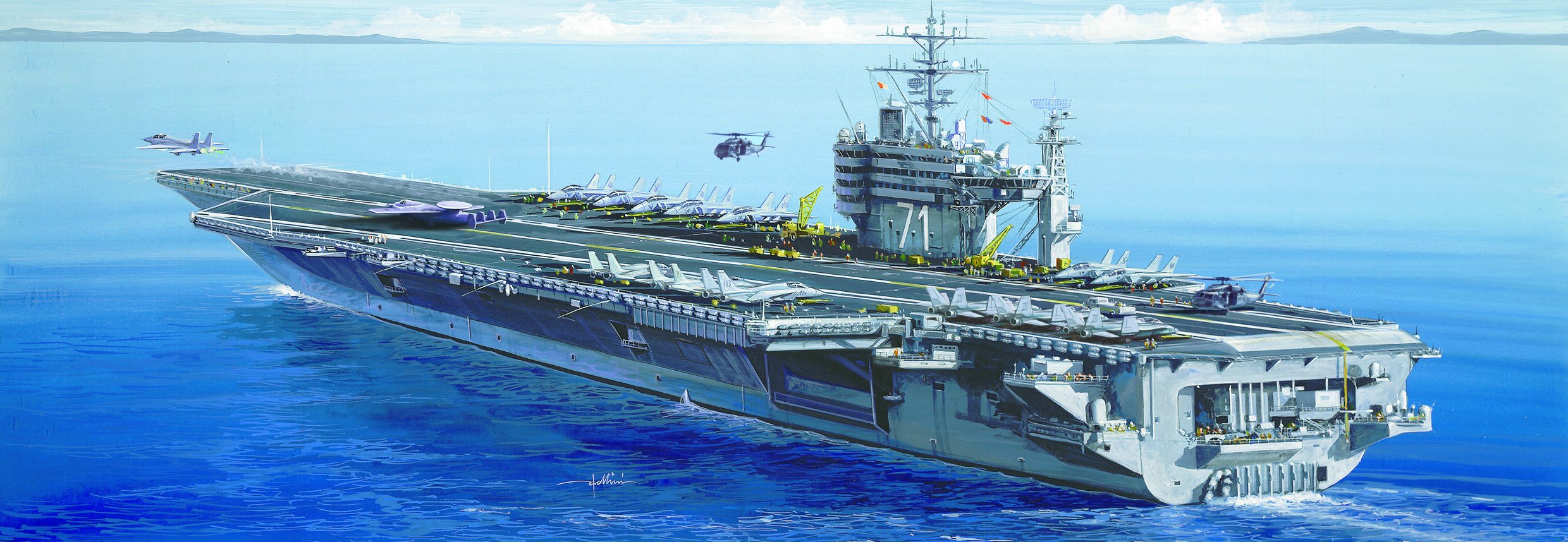 Italeri U.S.S. Roosevelt