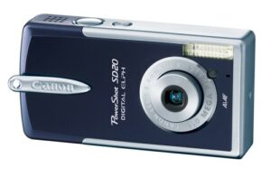 canon powershot sd20 5mp ultra compact digital camera (midnight blue)