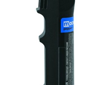 Mace Triple Action 12' Police Strength Pepper Spray with Tear Gas and UV Dye - Flip Top Safety, Great for Self Defense