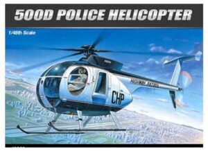 academy hughes 500d police helicopter