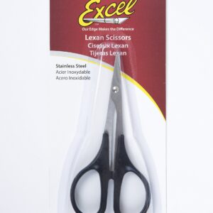 Excel Curved Lexan Scissors, 5-1/2-Inch