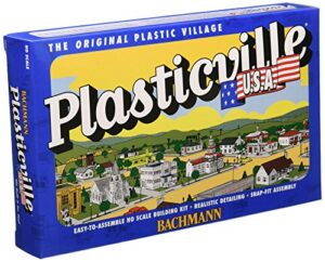 bachmann trains - plasticville u.s.a. buildings – classic kits - motel with pool - ho scale