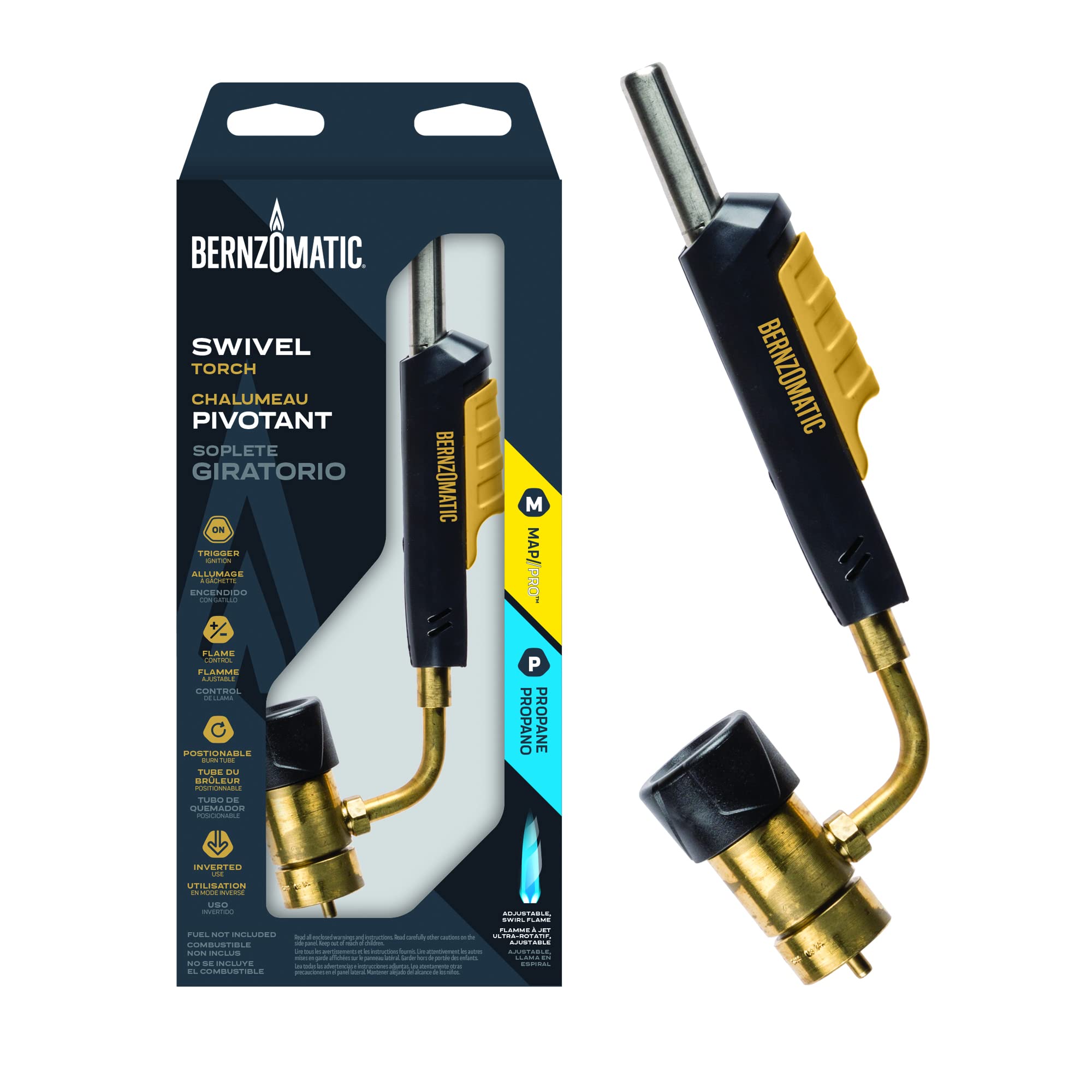 Bernzomatic 328640 TS99T Trigger Start Swivel Head Torch