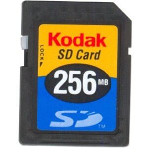 kodak 256mb premium secure digital sd memord card