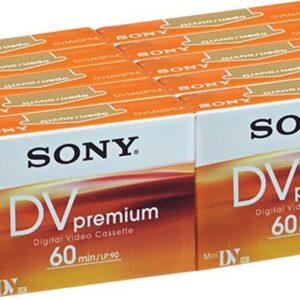 Sony 10 Pack 60 min DVM Premium