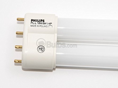 Philips 345017 - PL-L 18W/41 - 18 Watt Long Twin-Tube Compact Fluorescent Light Bulb, 4100K