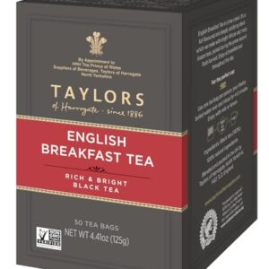 Taylors of Harrogate English Breakfast, 50 Teabags