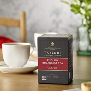 Taylors of Harrogate English Breakfast, 50 Teabags