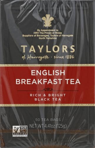 Taylors of Harrogate English Breakfast, 50 Teabags