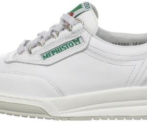 Mephisto Women's Rush Walking Shoe,White Calf,10 M US