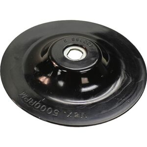 makita 743025-8 5" plastic backing pad, black