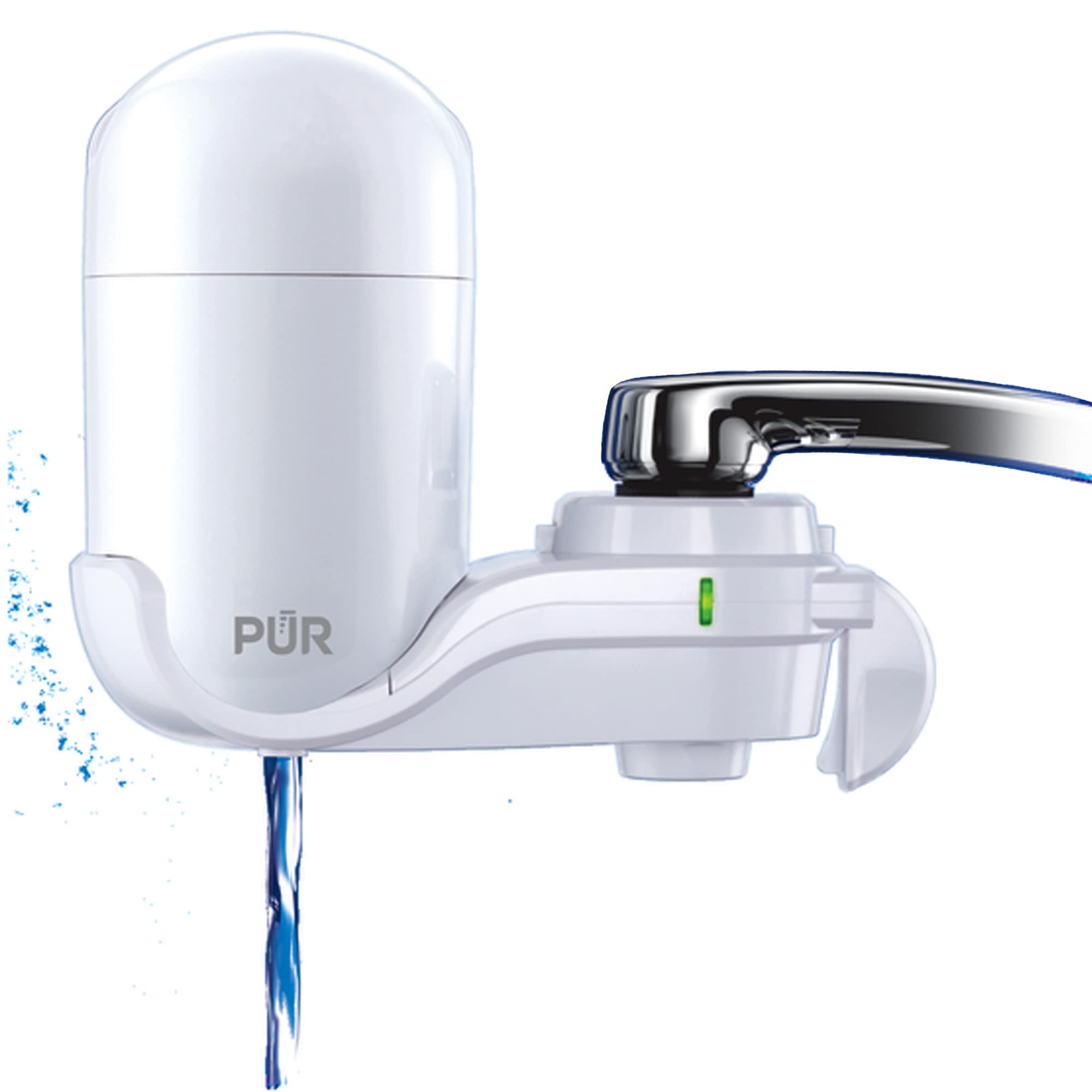 PUR Faucet Mount Water Filtration System, White – Vertical Faucet Mount for Crisp, Refreshing Water, FM3333B