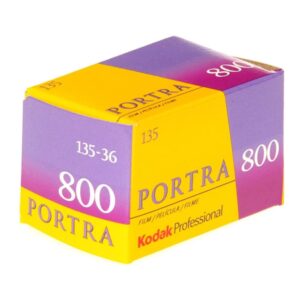 kodak professional porta (iso)800, 135-36, cat 145 1855, process c-41, 36 exp. 24mm x 36mm