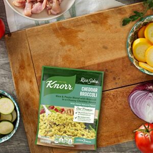 Knorr Rice Sides For a Tasty Rice Side Dish Cheddar Broccoli No Artificial Flavors, No Preservatives, No Added MSG 5.7 oz, Pack of 12