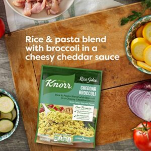 Knorr Rice Sides For a Tasty Rice Side Dish Cheddar Broccoli No Artificial Flavors, No Preservatives, No Added MSG 5.7 oz, Pack of 12