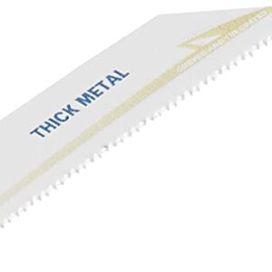 LENOX Tools Reciprocating Saw Blades, Metal Cutting, 6-Inch, 14 TPI, 5-Pack (21067614GR)