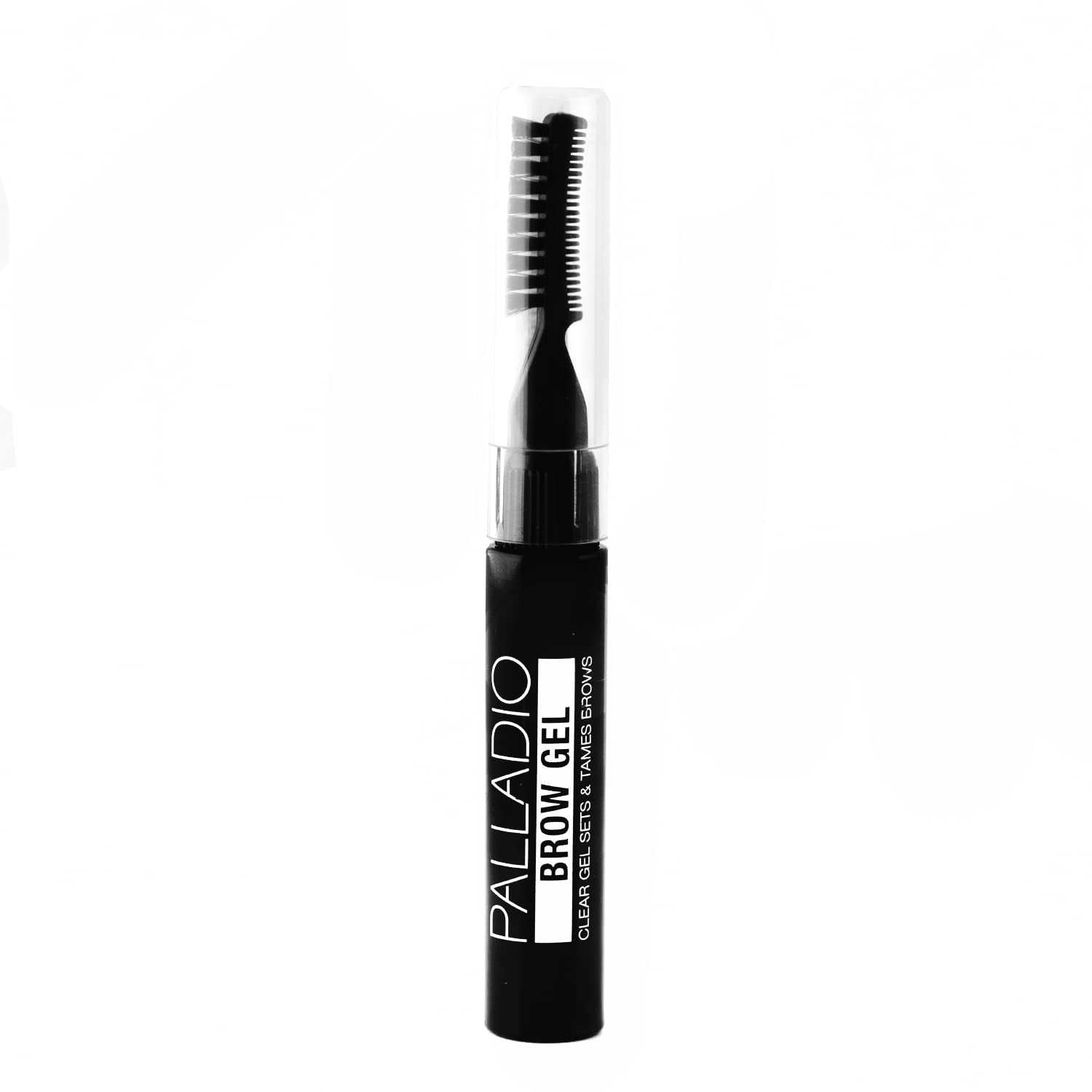 Palladio Brow Styler Clear Brow Gel, Innovative Formula, Holds and Grooms Brows, Brow Setter, Natural Look, Lightweight, Multi-Purpose Conditioning Formula, Doubles as a Clear Mascara, Clear