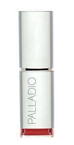 palladio herbal lipstick, rich pigmented and creamy lipstick, infused with aloe vera, chamomile & ginseng, prevents lips from drying, combats fine lines, long lasting lipstick, roseberry