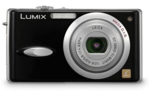 panasonic lumix dmc-fx8k 5mp digital camera with 3x image stabilized optical zoom (black)