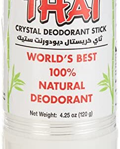 THAI Natural Crystal Deodorant Stick (4.25 Ounces)