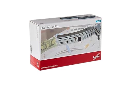 Daron Herpa 2 Round Departure Halls For 1:500 Scale Airport Diorama