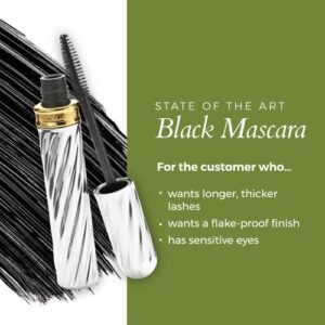 Borghese Superiore State-of-the-Art Mascara, Black , 0.3 Ounce (Pack of 1)