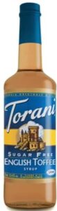 torani® english toffee syrup sugar free